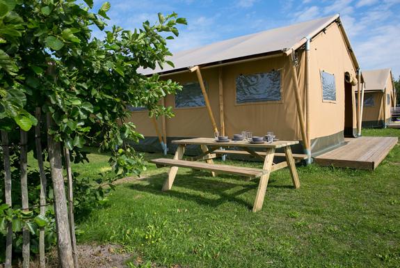 Huur een safaritent op de camping | Bospark Lunsbergen